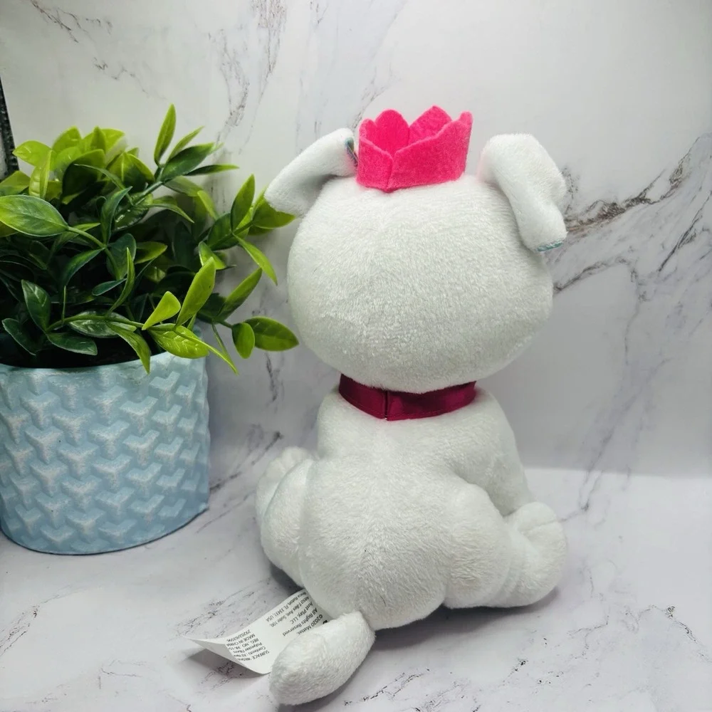 Barbie Mattel White Puppy Plush‎ Stuffed Animal 8